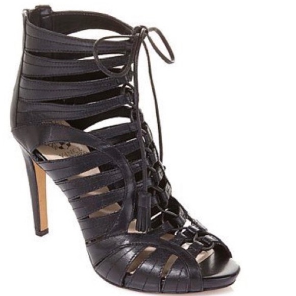 Vince Camuto Black Leather - Picture 6 of 7